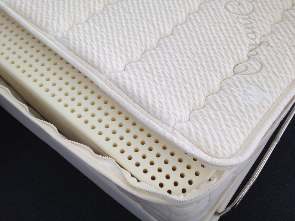 Lancaster Natural Mattresses are made with Organic Latex Foam